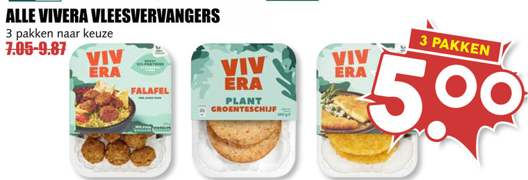 Vivera   vegetarisch folder aanbieding bij  MCD Supermarkt Basis - details