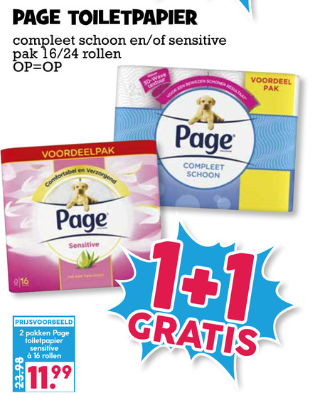 Page   toiletpapier folder aanbieding bij  Boons Markt - details