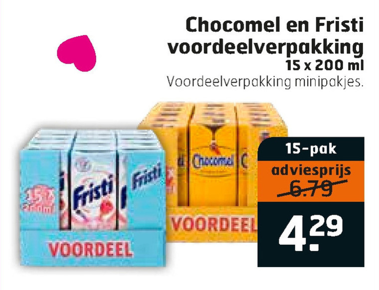 Chocomel   drinkyoghurt, chocolademelk folder aanbieding bij  Trekpleister - details