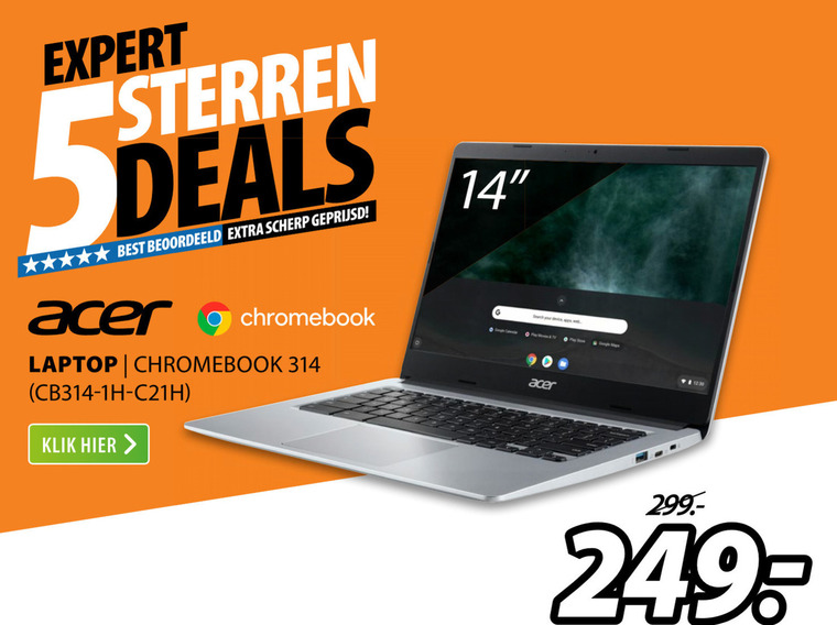 Acer   notebook folder aanbieding bij  Expert - details