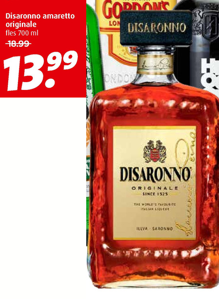 Disaronno   amaretto folder aanbieding bij  Boni - details