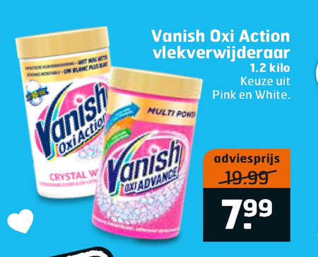 Vanish   vlekkenverwijderaar folder aanbieding bij  Trekpleister - details