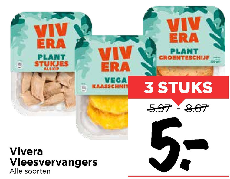 Vivera   vegetarisch folder aanbieding bij  Vomar - details