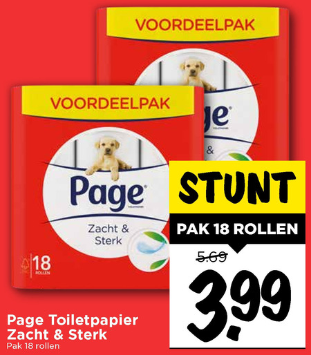 Page   toiletpapier folder aanbieding bij  Vomar - details