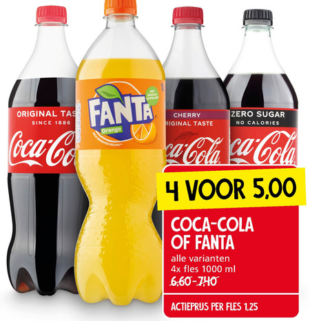 Fanta   frisdrank, cola folder aanbieding bij  Jan Linders - details