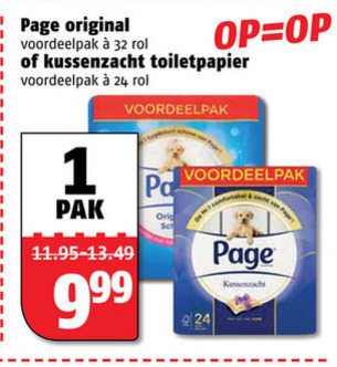 Page   toiletpapier folder aanbieding bij  Poiesz - details