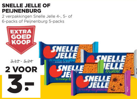 Peijnenburg   ontbijtkoekreep folder aanbieding bij  Jumbo - details