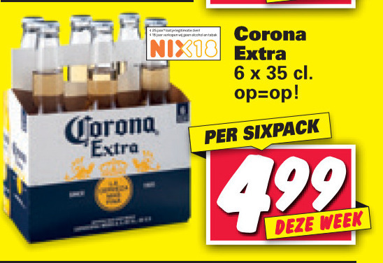 Corona   speciaalbier folder aanbieding bij  Nettorama - details