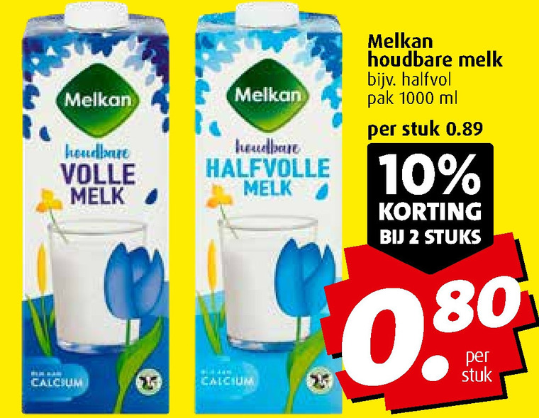 Melkan   melk folder aanbieding bij  Boni - details