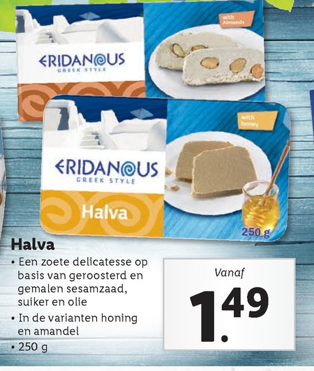 Eridanous   snoep folder aanbieding bij  Lidl - details