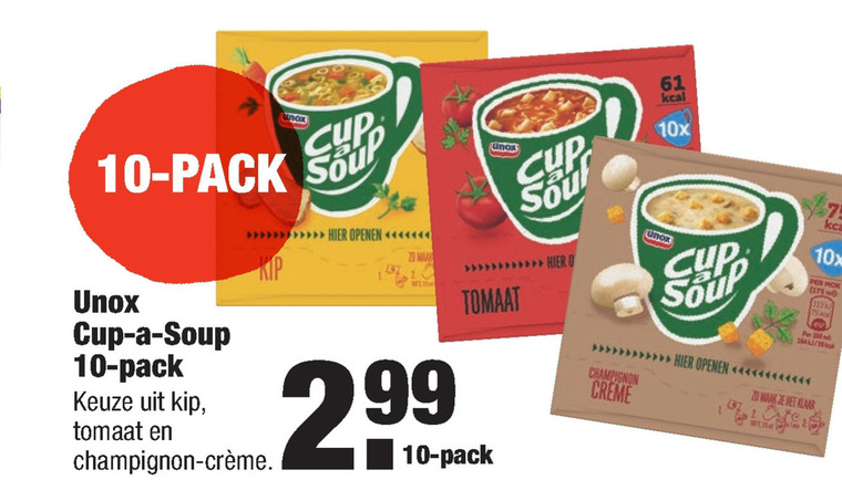 Cup a Soup   soep folder aanbieding bij  Aldi - details