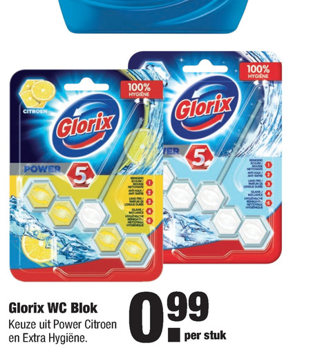 Glorix   toiletblok folder aanbieding bij  Aldi - details