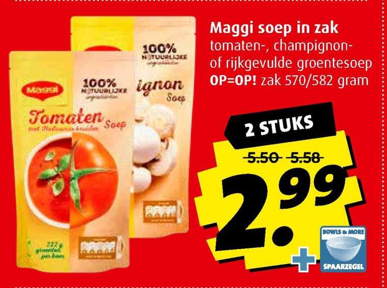 Maggi   soep folder aanbieding bij  Boni - details