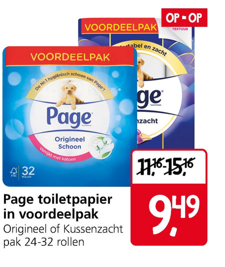 Page   toiletpapier folder aanbieding bij  Jan Linders - details