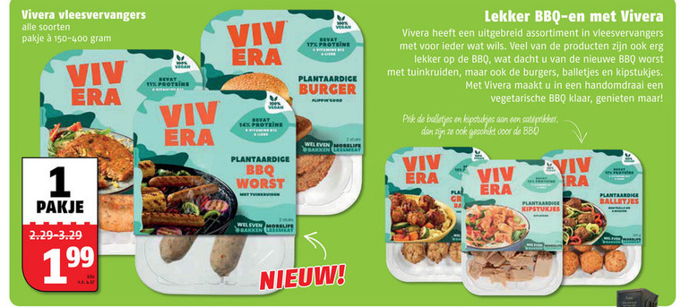 Vivera   vegetarisch folder aanbieding bij  Poiesz - details