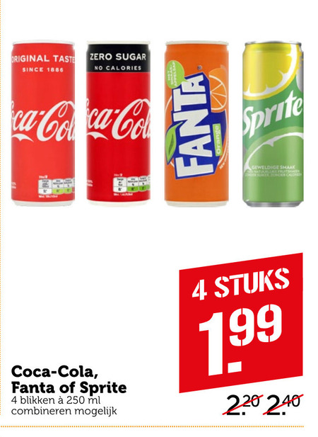 Coca-Cola   cola, frisdrank folder aanbieding bij  Coop - details