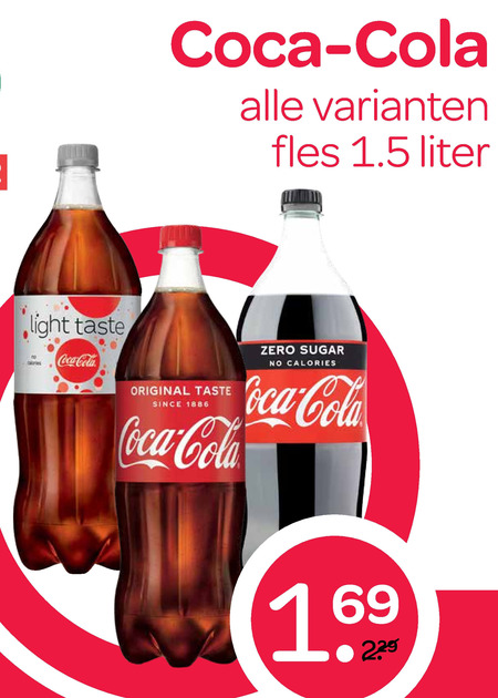 Coca-Cola   cola folder aanbieding bij  Spar - details