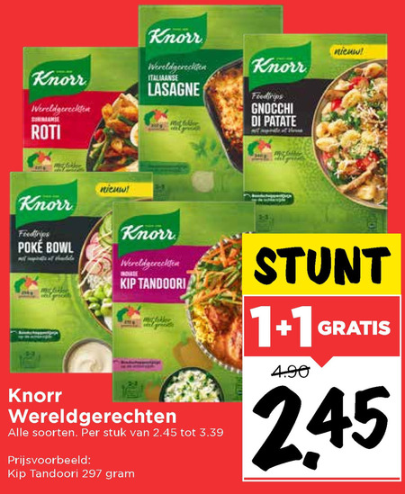 Knorr   maaltijdmix folder aanbieding bij  Vomar - details