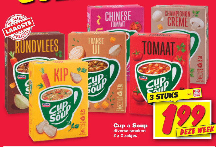 Cup a Soup   soep folder aanbieding bij  Nettorama - details