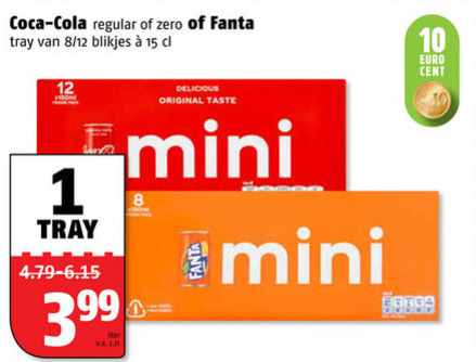 Fanta   frisdrank, cola folder aanbieding bij  Poiesz - details