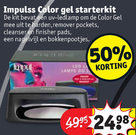 impulss   nagellak folder aanbieding bij  Kruidvat - details