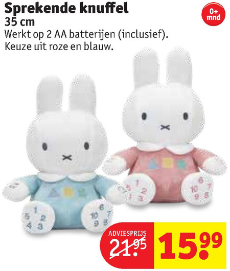 Nijntje   pluche en knuffels folder aanbieding bij  Kruidvat - details