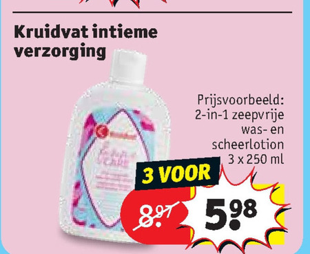 Kruidvat Huismerk   dameshygiene folder aanbieding bij  Kruidvat - details