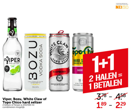 Viper   hard seltzer folder aanbieding bij  Coop - details