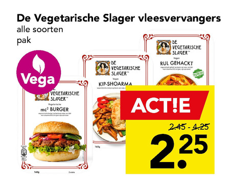 De vegetarische Slager   vegetarisch folder aanbieding bij  Deen - details