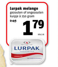 lurpak   roomboter folder aanbieding bij  Poiesz - details