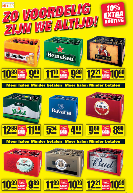 Hertog Jan   krat bier folder aanbieding bij  Nettorama - details