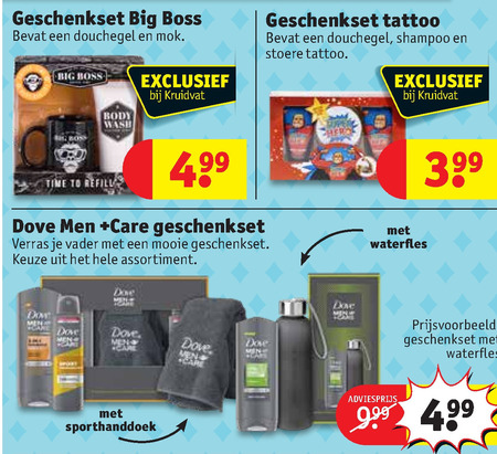 Dove   geschenkset folder aanbieding bij  Kruidvat - details