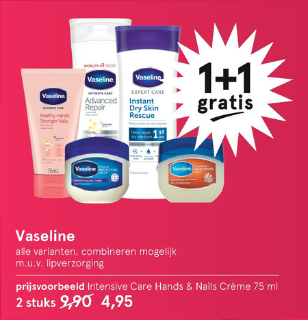 Vaseline   bodylotion folder aanbieding bij  Etos - details