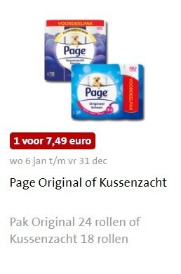 Page   toiletpapier folder aanbieding bij  Jumbo - details