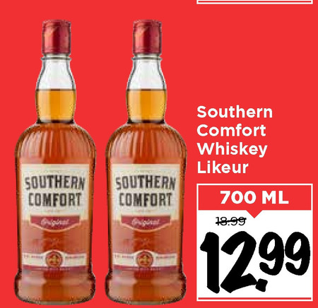 Southern Comfort   likeur folder aanbieding bij  Vomar - details