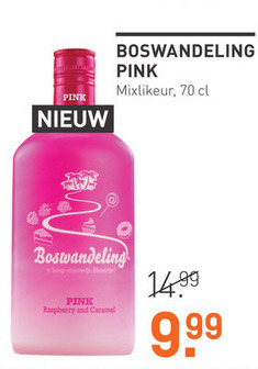 Boswandeling   likeur folder aanbieding bij  Gall & Gall - details