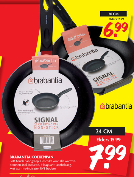 Brabantia   koekenpan folder aanbieding bij  Dekamarkt - details