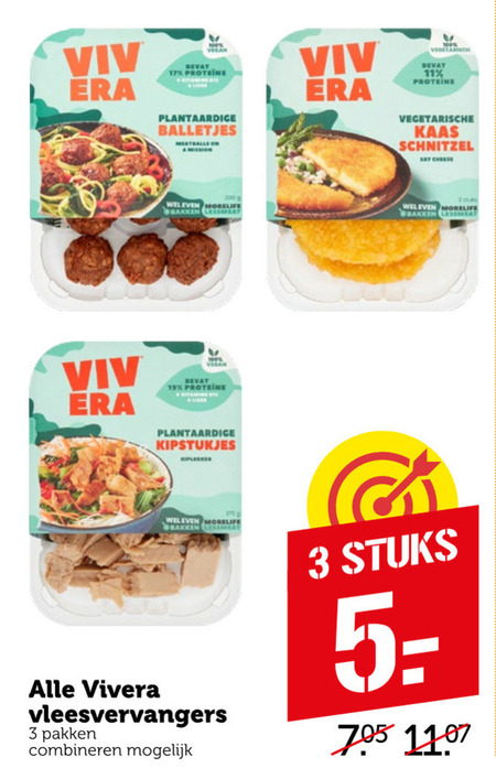 Vivera   vegetarisch folder aanbieding bij  Coop - details