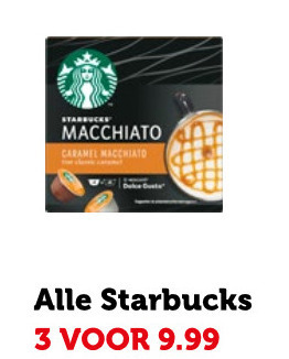 Starbucks   dolce gusto capsules folder aanbieding bij  Coop - details