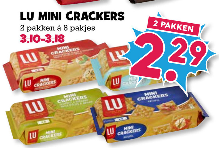 Lu   crackers folder aanbieding bij  Boons Markt - details