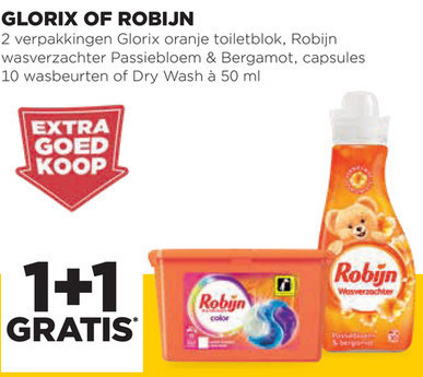 Robijn   wasverzachter, wasmiddel folder aanbieding bij  Jumbo - details