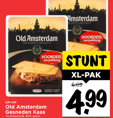 Old Amsterdam   kaasplakken folder aanbieding bij  Vomar - details