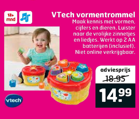 VTech   vormenstoof folder aanbieding bij  Trekpleister - details