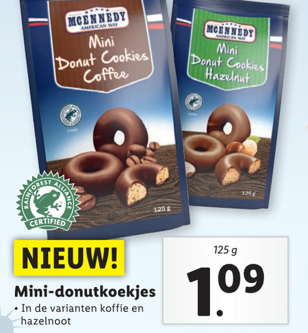 McEnnedy   biscuits folder aanbieding bij  Lidl - details