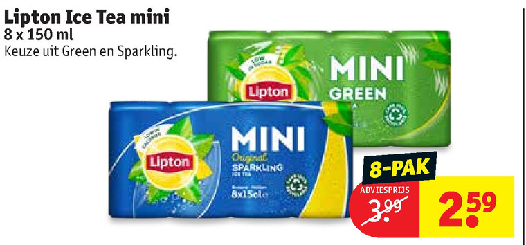 Lipton   ice tea folder aanbieding bij  Kruidvat - details