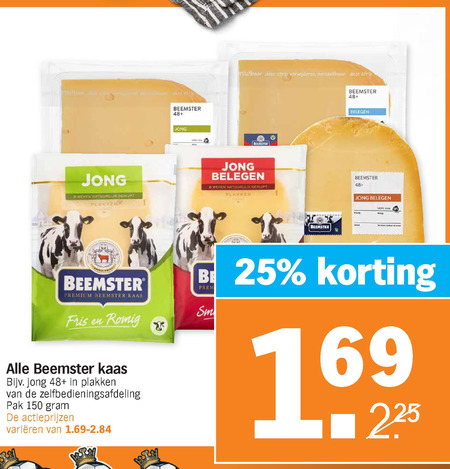 Beemster   kaasplakken, kaas folder aanbieding bij  Albert Heijn - details