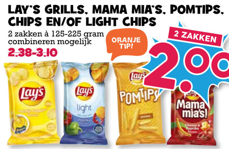 Lays   chips, zoutje folder aanbieding bij  Boons Markt - details