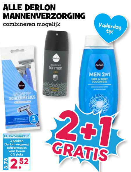 Derlon   bodylotion, douchegel folder aanbieding bij  Boons Markt - details