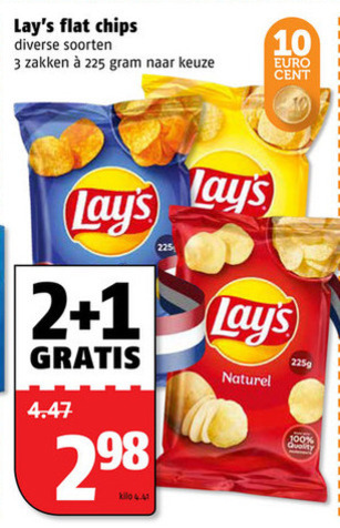 Lays   chips folder aanbieding bij  Poiesz - details