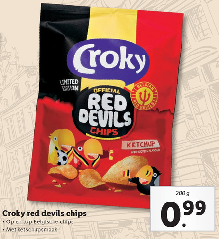 Croky   chips folder aanbieding bij  Lidl - details